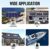 ECO-WORTHY 6,8 kWh Solarsystem 1700W 24V mit Wechselrichter und Batterie Netzunabhängig für Wohnmobil: 10 * 170W Solarmodul + 60A MPPT Laderegler + 4 Stücke 100Ah Lithiumbatterie+ 3000W Wechselrichter - 7