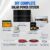 ECO-WORTHY 6,8 kWh Solarsystem 1700W 24V mit Wechselrichter und Batterie Netzunabhängig für Wohnmobil: 10 * 170W Solarmodul + 60A MPPT Laderegler + 4 Stücke 100Ah Lithiumbatterie+ 3000W Wechselrichter - 9