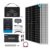 Renogy Solaranlage Komplettset,Balkonkraftwerk Inselanlage 1050W 12V 4Kwh Garten,Balkon,Dach:6*175W Solarpanels,1*2000W Reiner Sinus Wechselrichter,2*100Ah Batterie Bluetooth,100A MPPT Laderegler - 1