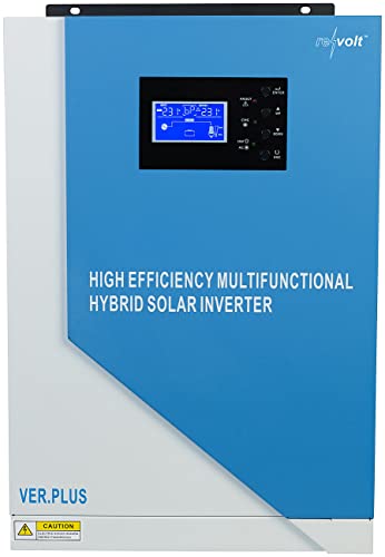 revolt Solar Komplett: 3,3kW (6x550W) MPPT-Solaranlage + 5,5kW Hybrid-Wechselrichter (PV Komplettanlage) - 5